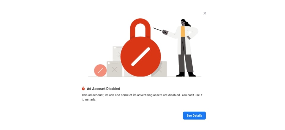 Ad Account Flagged or Disabled