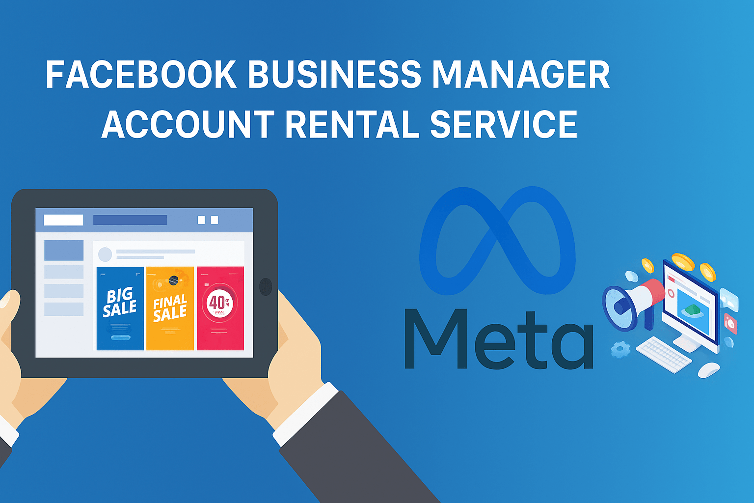 Facebook Business Manager Account Rental Service